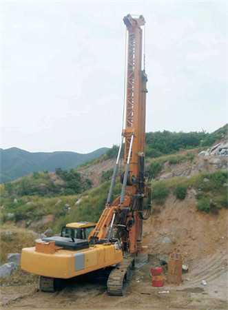 Rotary drilling rig��pilingmachine