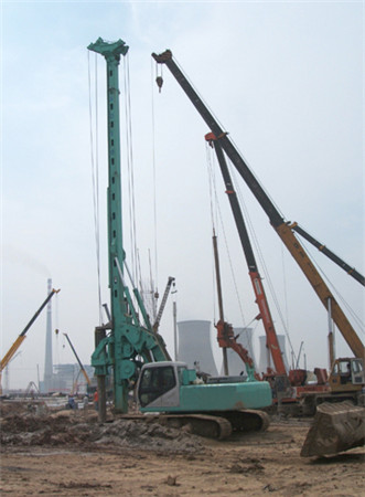 Rotary drilling rig��pilingmachine