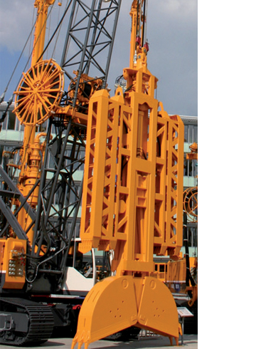 Diaphragm wall grab ��pilingmachines