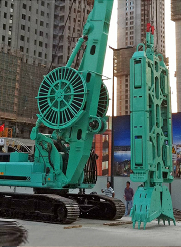 Diaphragm wall grab��pilingmachines