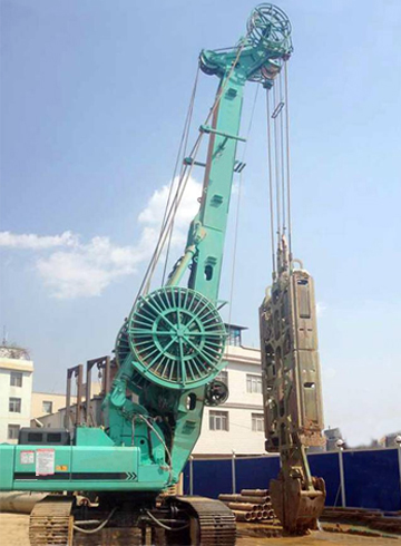 Diaphragm wall grab��pilingmachines