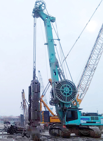 Diaphragm wall grab��pilingmachines