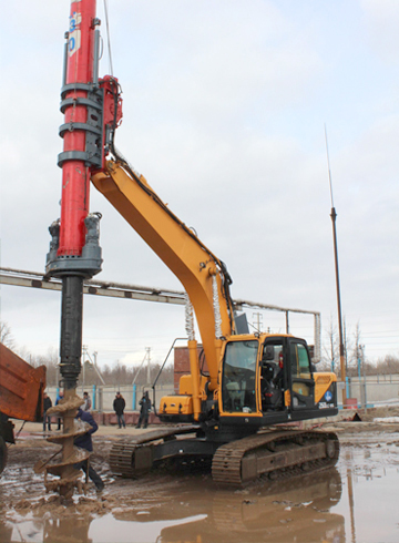 Hydraulic Auger System for Excavator��pilingmachines