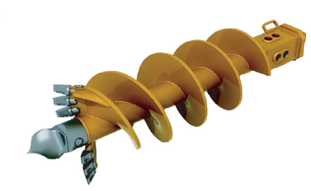 Soil auger��pilingtools