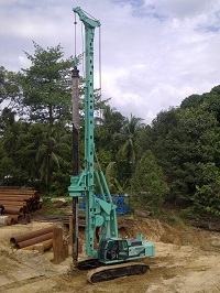 Hydraulic Rotary Drilling Rig