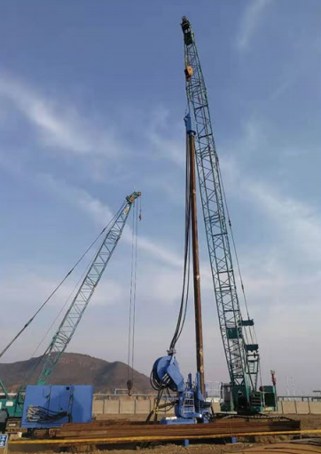Sheet Pile Implant Machine