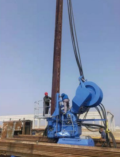Sheet Pile Implant Machine