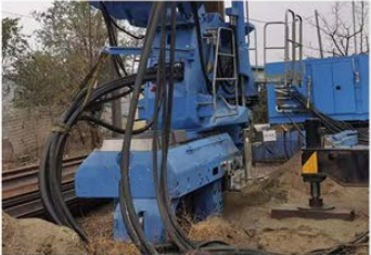 Sheet Pile Implant Machine
