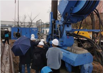Sheet Pile Implant Machine